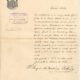 Oficio remitido por el duque de Medina Sidonia en 1913 (AGML)