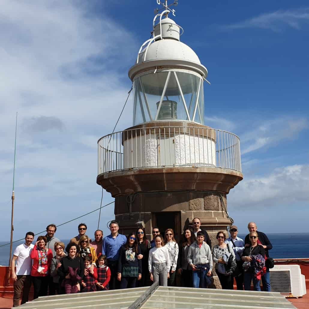 Visita al faro 1 de marzo de 2020