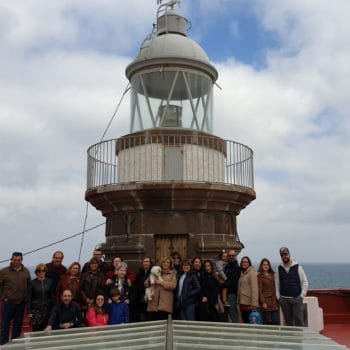 Visita al faro 23 de febrero de 2020