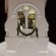 Campanario durante la celebración del centenario