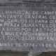 Dedicatoria en el monumento
