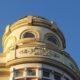 Detalle de la torre. Iniciales del propietario