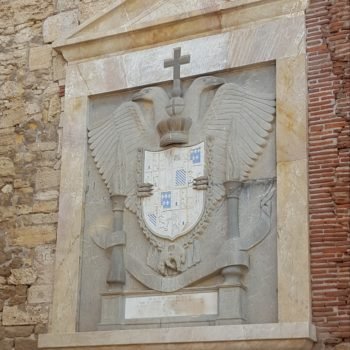 Escudo Imperial plaza de la Avanzadilla