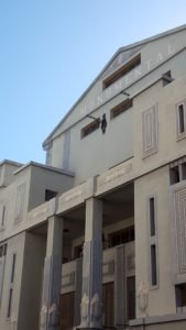 Fachada de la calle Teniente Aguilar de Mera