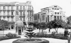 Panorámica desde la Plaza de España