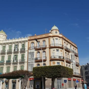 Panorámica desde la Plaza de España