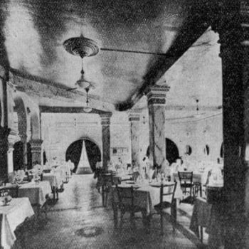 Antiguo salón del hotel