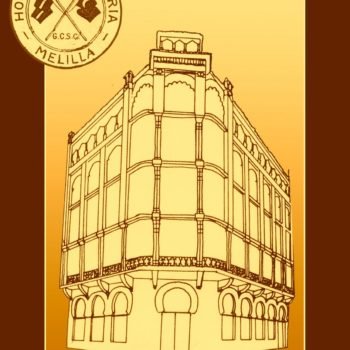 Anuncio Hotel Reina Victoria. El Heraldo de Melilla blogpost.Juan Díez Sánchez
