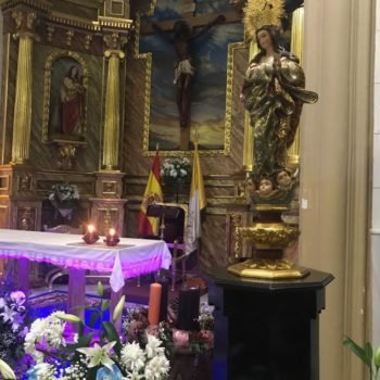 Celebración de la Inmaculada Concepción. Fotografía Carlos Rubiales