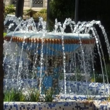 Fuente en el parque Hernández