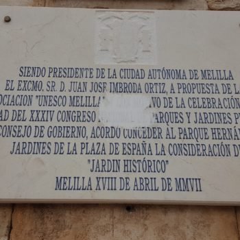 Nombramiento como Jardín Histórico