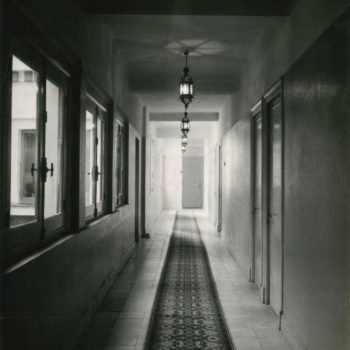 Antiguo Hotel Rusadir. Pasillo. Fotografía AGML
