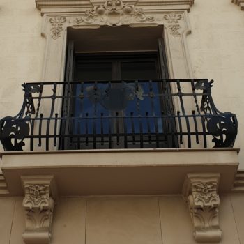 Casa de Baños. Detalle balcón