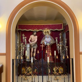Parroquia de la Medalla Milagrosa. Ntro. Padre Jesús Flagelado y María Santísima del Mayor Dolor. Fotografía de Luis Legido