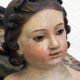 Virgen del Carmen. Detalle del rostro del Niño. Fotografía de Miguel Gómez Bernardi.