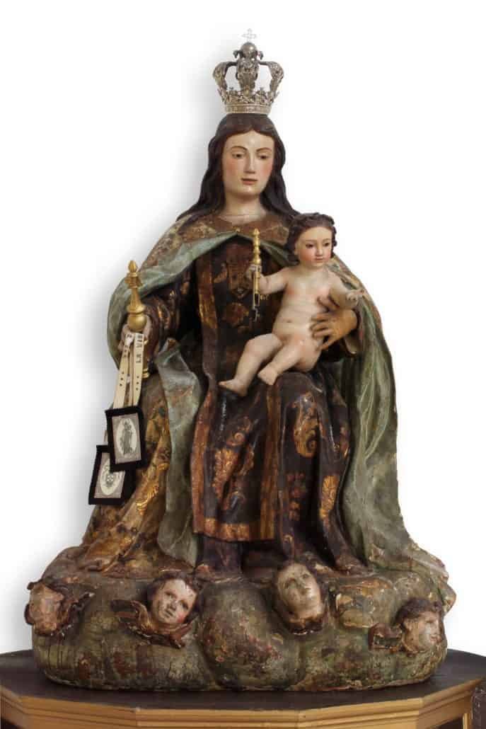 Virgen del Carmen. Fotografía de Miguel Gómez Bernardi.