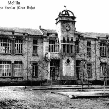 Fachada del Grupo Escolar (Hospital de la Cruz Roja)
