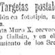 Tarjetas postales Muro X 1904