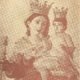 Virgen de la Victoria. Fotografía realizada en el pasado siglo