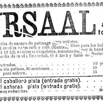 Anuncio Kursaal 1913