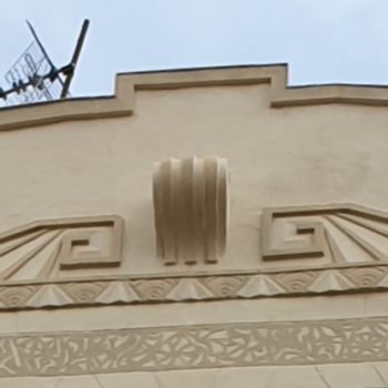 Edificio anexo Monumental. Detalle fachada