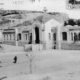 Imagen antigua de la entrada al cementerio de la Purísima Concepción