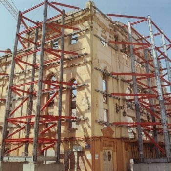 Teatro Kursaal. Proceso de rehabilitación. Fotografía de El teatro KURSAAL CAM