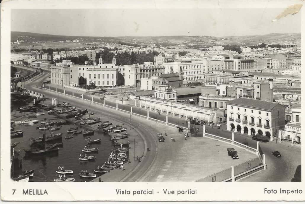 Avda General Macías, entrada al puerto de Melilla