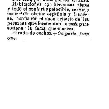 Anuncio Hotel Asia 1905