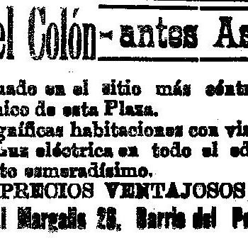 Hotel Colón 1910