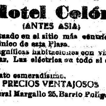 Hotel Colón 1912