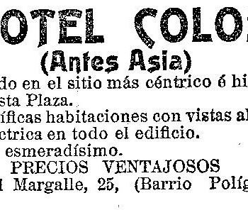 Hotel Colon 1913