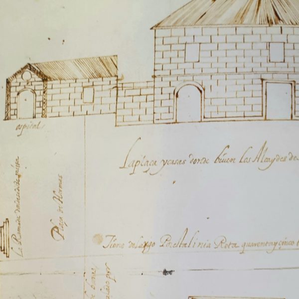 Plano de Pedro de Heredia 1604. Archivo General de Simancas